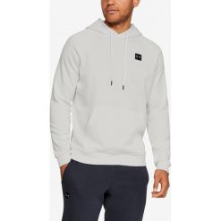 Under Armour Rival Bluza Biały. Białe bluzy męskie Under Armour, s, bez wzorów, z bawełny, bez kołnierzyka, bez rękawów, bez kaptura. Za 240,95 zł.