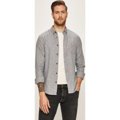 Wrangler - Koszula. Niebieskie koszule męskie Wrangler, s, bez wzorów, z bawełny, casualowe, button down, z długim rękawem. Za 199,90 zł.