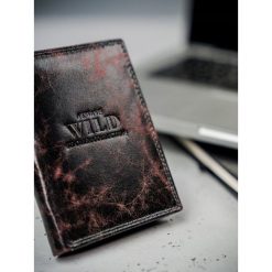 Portfel męski skórzany Always Wild N4-MCR czarny - Czarny. Czarne portfele męskie ALWAYS WILD, bez wzorów. Za 44,99 zł.