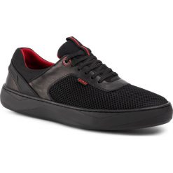 Sneakersy QUAZI - QZ-01-04-000451 601. Czarne sneakersy męskie QUAZI, bez zapięcia. Za 339,00 zł.