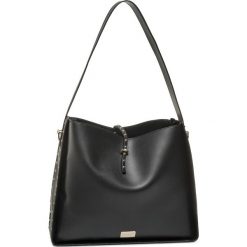 Torebka TRUSSARDI JEANS - Dafne Hobo 75B00862 K299. Czarne torebki klasyczne damskie Trussardi Jeans, bez wzorów, z jeansu, eleganckie, na ramię, bez dodatków. W wyprzedaży za 449,00 zł.