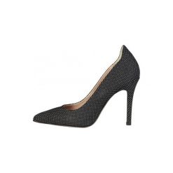 Pierre Cardin Szpilki damskie LUCILE. Czarne czółenka damskie Pierre Cardin, bez wzorów, bez obcasa, na szpilce. Za 243,00 zł.