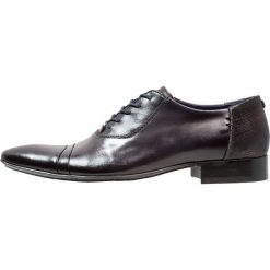 Buty wizytowe męskie: Azzaro ADAMOR Eleganckie buty anthracite