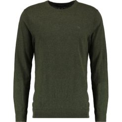 Swetry klasyczne męskie: Scotch & Soda CLASSIC CREWNECK Sweter army melange