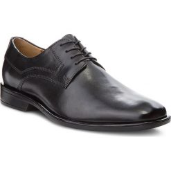 Półbuty LASOCKI FOR MEN - MI08-C294-334-04 Black. Czarne buty wizytowe męskie Lasocki For Men, bez wzorów, ze skóry, eleganckie, bez zapięcia. Za 179,99 zł.