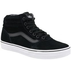 Vans Wm Maddie Hi Va3Il4Dw5 36,5 Czarne. Czarne buty sportowe damskie marki Vans, bez wzorów, ze skóry, sportowe. W wyprzedaży za 239,60 zł.