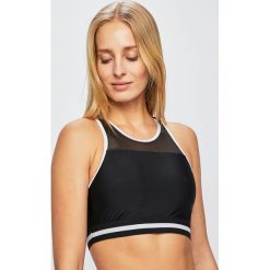 Hummel - Biustonosz kąpielowy. Czarne stroje kąpielowe damskie Hummel, s, bez wzorów, z poliesteru. W wyprzedaży za 129,90 zł.