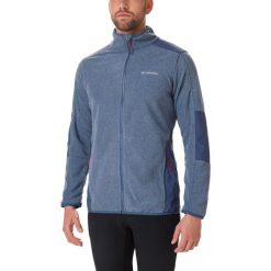 Bluza polarowa Columbia Tough Hiker 1748141478 - granatowy. Niebieskie bluzy męskie Columbia, m, bez wzorów, z polaru, bez kołnierzyka, bez rękawów, bez kaptura. Za 283,99 zł.