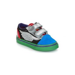 Buty Dziecko Vans OLD SKOOL V MARVEL. Czarne trampki chłopięce Vans, z motywem z bajki. Za 199,00 zł.