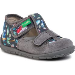 Kapcie FRODDO - G1700249-4 S Grey. Szare sandały chłopięce Froddo, ze skóry. Za 159,00 zł.