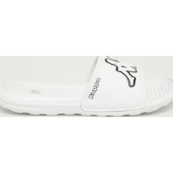 Kappa - Klapki. Czarne kapcie męskie Kappa, bez wzorów, z materiału. Za 59,90 zł.