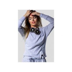 GUADALAJARA Bear with Penguin - Longsleeve. Szare bluzki damskie Meet the llama, xl, z nadrukiem, z bawełny, bez kołnierzyka, bez rękawów. Za 95,00 zł.
