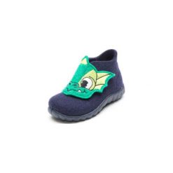 Superfit Boys Kapcie Happy Drache ocean kombi - niebieski - Gr.Moda (6 - 24 miesięcy ). Niebieskie buciki niemowlęce marki Superfit, na zimę, z tkaniny. Za 99,00 zł.