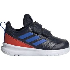 Buty dziecięce Adidas ALTARUN na rzep G27279. Niebieskie buciki niemowlęce Reebok, ze skóry ekologicznej, z paskami. Za 119,00 zł.