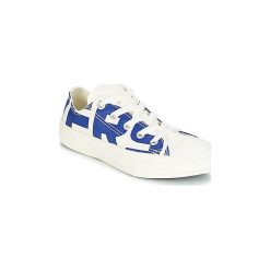 Buty Dziecko Converse Chuck Taylor All Star Ox Converse Wordmark. Białe trampki dziewczęce Converse, bez wzorów, bez zapięcia. Za 139,30 zł.