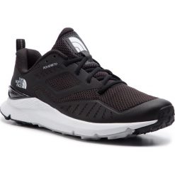 Buty THE NORTH FACE - Rovereto T93ML3KY4 Tnf Black/Tnf White. Czarne buty sportowe męskie marki The North Face, z tworzywa sztucznego, bez zapięcia, do biegania. Za 399,00 zł.