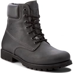 Trapery PANAMA JACK - Panama 03 C3 Black. Czarne buty zimowe męskie Panama Jack, ze skóry. W wyprzedaży za 489,00 zł.