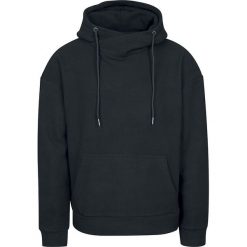 Urban Classics Polar Fleece High Neck Hoody Bluza z kapturem czarny. Czarne bluzy męskie marki Urban Classics, xl, bez wzorów, z polaru, z kapturem, bez rękawów, z kapturem. Za 164,90 zł.