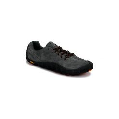 Buty Merrell MOVE GLOVE SUEDE. Szare trampki męskie Merrell, bez wzorów, bez zapięcia. Za 539,00 zł.