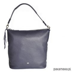 Torebki klasyczne damskie: SHY 1 granatowa torba hobo