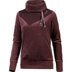 Bluza w kolorze ciemnoczerwonym. Czerwone bluzy damskie Street & Sports Wear, xs, bez wzorów, z weluru, bez rękawów, bez kaptura. W wyprzedaży za 128,95 zł.