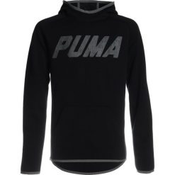 Puma TECH HOODY Bluza z kapturem black. Czarne bluzy męskie Puma, z bawełny, z kapturem. W wyprzedaży za 152,10 zł.