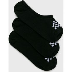 Vans - Skarpetki (3-pack). Czarne skarpetki damskie Vans, bez wzorów, z elastanu. W wyprzedaży za 39,90 zł.