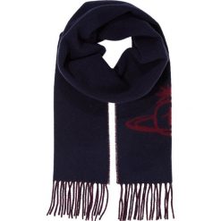 Vivienne Westwood Szal blue. Niebieskie szaliki damskie marki Vivienne Westwood, bez wzorów, z wełny. Za 379,00 zł.