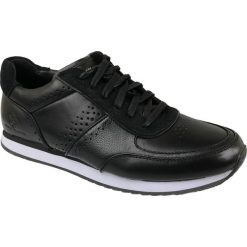 Skechers Daines 68547-BLK. Czarne buty sportowe męskie marki Skechers, ze skóry. W wyprzedaży za 249,99 zł.