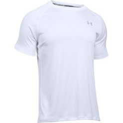 Under Armour HeatGear® Koszulka Biały. Białe podkoszulki męskie Under Armour, xxl, bez wzorów, z poliesteru, bez kołnierzyka, krótkie. Za 137,95 zł.