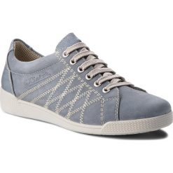 Półbuty RIEKER - 46501-12 Blau. Czarne półbuty damskie skórzane marki Rieker. W wyprzedaży za 189,00 zł.