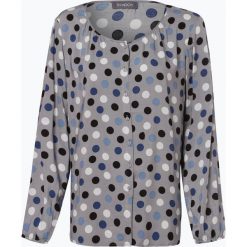 Samoon - Bluzka damska, szary. Szare bluzki damskie marki SAMOON, bez wzorów, z wiskozy, eleganckie, bez kołnierzyka, bez rękawów. Za 329,95 zł.