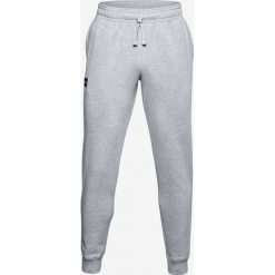 Under Armour Rival Fleece Spodnie dresowe Szary. Szare spodnie męskie Under Armour, na imprezę, s, bez wzorów, z bawełny. Za 240,95 zł.