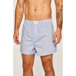Tom Tailor Denim - Bokserki (2-pack). Niebieskie bokserki męskie TOM TAILOR DENIM, s, bez wzorów, z bawełny. W wyprzedaży za 79,90 zł.