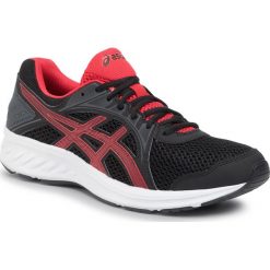 Buty ASICS - Jolt 2 1011A167 Black/Classic Red 005. Czarne buty sportowe męskie Asics, ze skóry ekologicznej, bez zapięcia, do biegania. Za 209,00 zł.