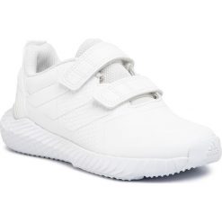 Buty adidas - FortaGym Cf K G27204 Ftwwht/Ftwwht/Greone. Białe buty chłopięce sportowe Adidas, ze skóry ekologicznej, na rzepy. Za 169,00 zł.