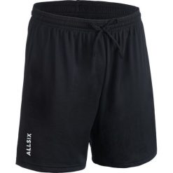 Spodenki do siatkówki VSH500 męskie. Czarne spodenki i szorty męskie ALLSIX, xl, bez wzorów, z poliesteru. Za 54,99 zł.