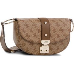 Torebka GUESS - HWSG69 91180 BRO. Brązowe listonoszki damskie marki Guess, z aplikacjami, ze skóry ekologicznej. Za 519,00 zł.