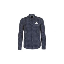 Koszule z długim rękawem Scotch Soda PAKRIS. Niebieskie koszule męskie marki Scotch & Soda, s, bez wzorów, bez kołnierzyka, z długim rękawem. Za 279,20 zł.