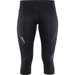 Craft Spodnie damskie 3/4 Essential Capri Czarne r. XS (1904773-9999). Czarne spodnie sportowe damskie marki Craft, m. Za 182,43 zł.