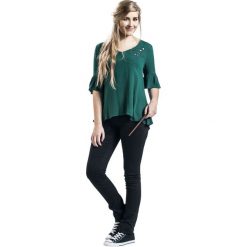 T-shirty damskie: Harry Potter Magic Wand Koszulka damska niebieski (Petrol)