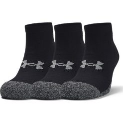 Under Armour HeatGear® 3-pack Skarpetki Czarny. Czarne skarpetki męskie Under Armour, bez wzorów, z elastanu. Za 51,95 zł.