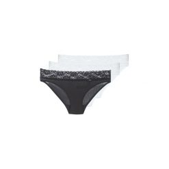 Figi DIM COTON FEMININE X4. Czarne skarpetki damskie DIM, bez wzorów. Za 89,00 zł.