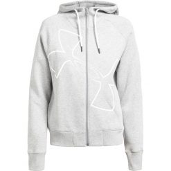 Bluzy sportowe damskie: Under Armour Bluza damska Big Logo WM FZ Hoodie szara r. S (1320609-035)