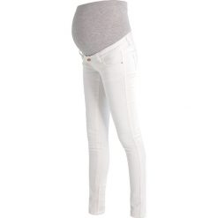 MAMALICIOUS MLSIGGA Jeans Skinny Fit antique white. Białe jeansy damskie MAMALICIOUS, z bawełny. Za 229,00 zł.