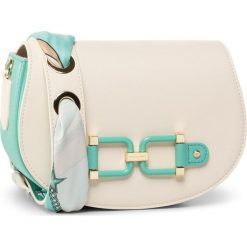 Torebka ELISABETTA FRANCHI - BS-07A-200 Burro/Tiffany. Brązowe listonoszki damskie Elisabetta Franchi, bez wzorów, ze skóry ekologicznej, eleganckie, bez dodatków. W wyprzedaży za 779,00 zł.