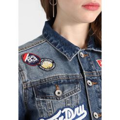 Bomberki damskie: Superdry GIRLFRIEND Kurtka jeansowa tide blue