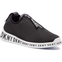 Sneakersy DKNY - Melissa K4857882 Black. Czarne półbuty damskie DKNY, ze skóry ekologicznej. Za 599,00 zł.