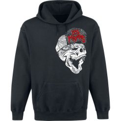 Sons Of Anarchy Los Mayans Bluza z kapturem czarny. Czarne bluzy męskie marki Sons Of Anarchy, l, z nadrukiem, z kapturem. Za 164,90 zł.