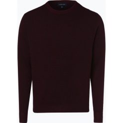 Andrew James - Sweter męski z dodatkiem kaszmiru, czerwony. Czerwone swetry męskie marki Andrew James, xl, bez wzorów, z wełny, eleganckie, bez kołnierzyka, bez kaptura. Za 249,95 zł.